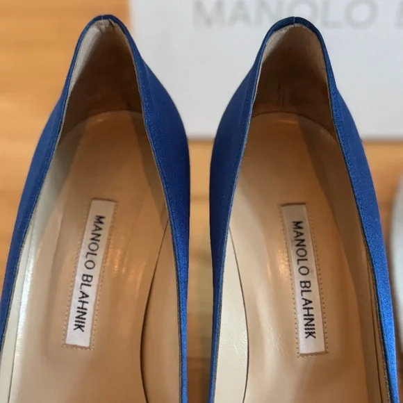 MANOLO BLAHNIK HANGISI 70MM Pump - Picture 3 of 7